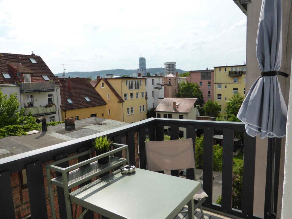 Jena City Apartment, Balkon, Sonnig, Wifi, Parkplaetze, Naehe Zentrum Dış mekan fotoğraf