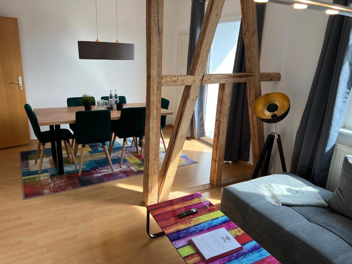 Jena City Apartment, Balkon, Sonnig, Wifi, Parkplaetze, Naehe Zentrum Dış mekan fotoğraf