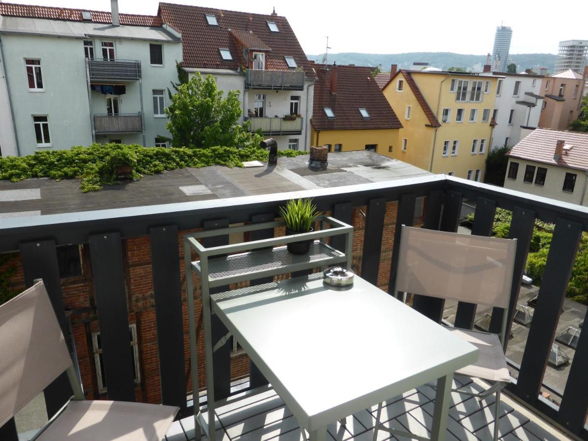 Jena City Apartment, Balkon, Sonnig, Wifi, Parkplaetze, Naehe Zentrum Dış mekan fotoğraf