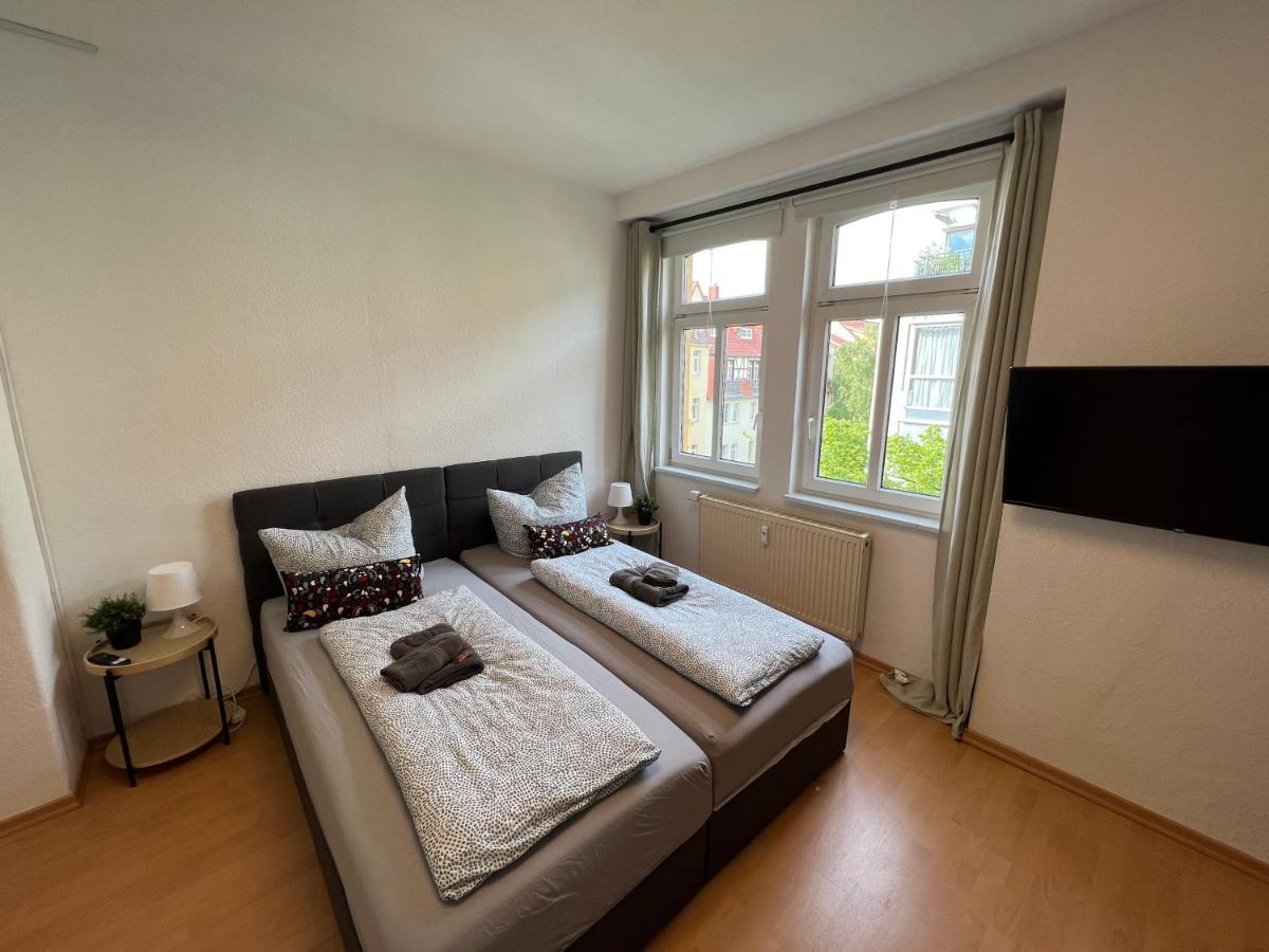 Jena City Apartment, Balkon, Sonnig, Wifi, Parkplaetze, Naehe Zentrum Dış mekan fotoğraf
