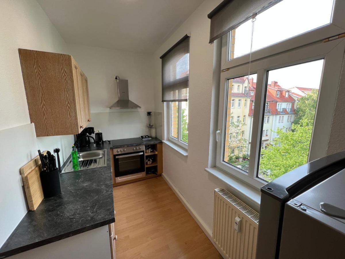 Jena City Apartment, Balkon, Sonnig, Wifi, Parkplaetze, Naehe Zentrum Dış mekan fotoğraf